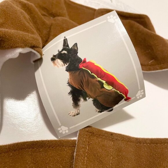 Size Large Celebrate Hot Dog Hotdog Food Halloween Costume for Pet Halloween - Picture 13 of 14